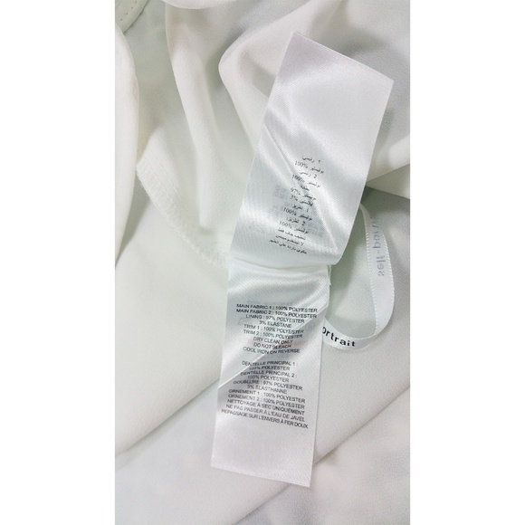 SELF-PORTRAIT Frill Shoulder Panel Lace Mini - Picture 8 of 8